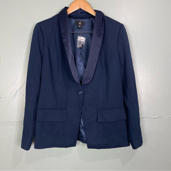 Jason Wu Jackets & Blazers - NWOT Jason Wu Tuxedo Jacket Navy Blue Size 10 Style A389314